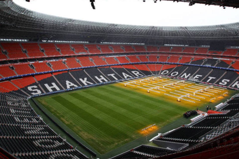 Shakhtar minimiza danos ao estádio e pede fim da guerra