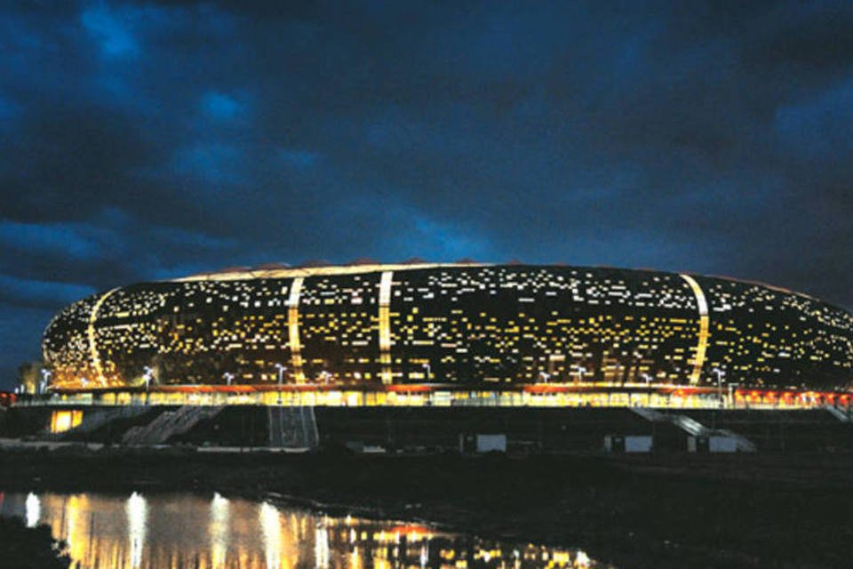 Pouco utilizado, Soccer City está bem conservado
