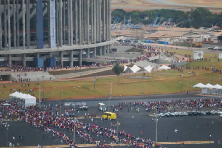 
	Est&aacute;dio Nacional: segundo federa&ccedil;&atilde;o, o Man&eacute; Garrincha ter&aacute; oito postos de atendimento e cerca de 150 profissionais de sa&uacute;de (Elza Fiúza/ABr)