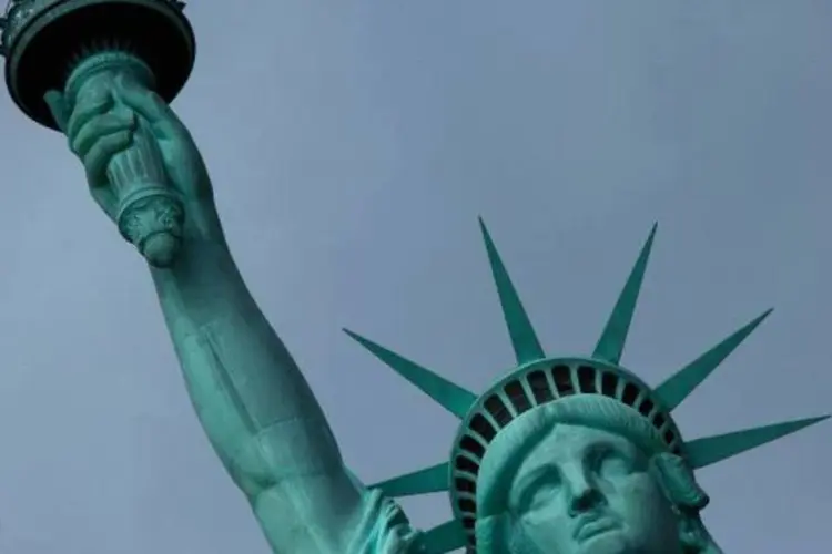 Estátua da Liberdade em Nova York, nos Estados Unidos (Carlo Allegri/Reuters)