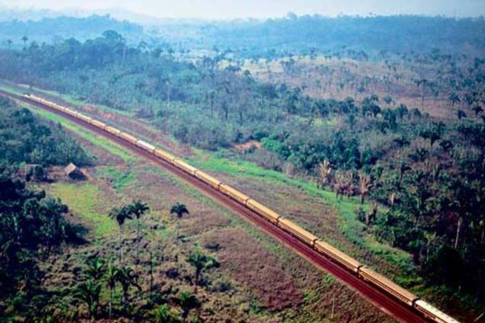 
	Ferrovia Caraj&aacute;s: expans&atilde;o estaria atrasada por conta de falta de licen&ccedil;a ambiental
 (Agência Vale)