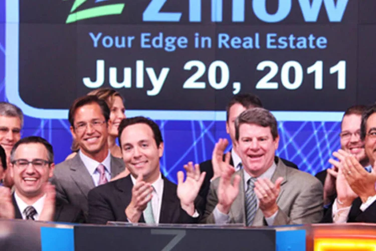 Estreia da Zillow na Nasdaq (Divulgação)
