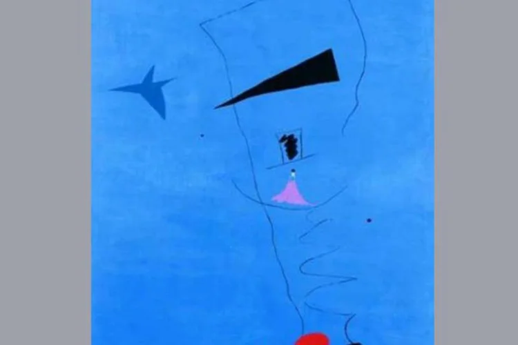Quadro foi descrito pelo próprio Miró (1893-1983) como um ponto de inflexão em sua trajetória artística (Divulgação)