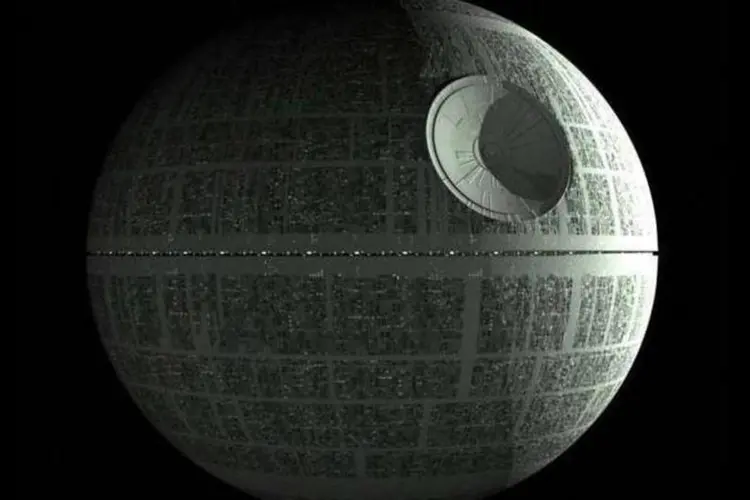 Estrela da Morte, de "Star Wars": governo americano rejeitou pedido oficial para construção da estação (Divulgação)