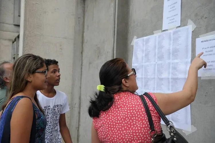 
	Enem: os estudantes t&ecirc;m acesso a uma tabela com a nota obtida em cada uma das provas
 (Fernando Frazão/Agência Brasil)