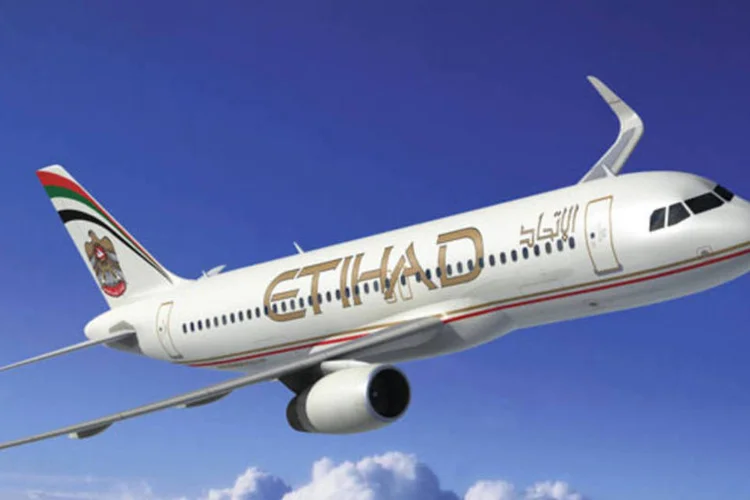Avião da Eithad Airways (Divulgação)
