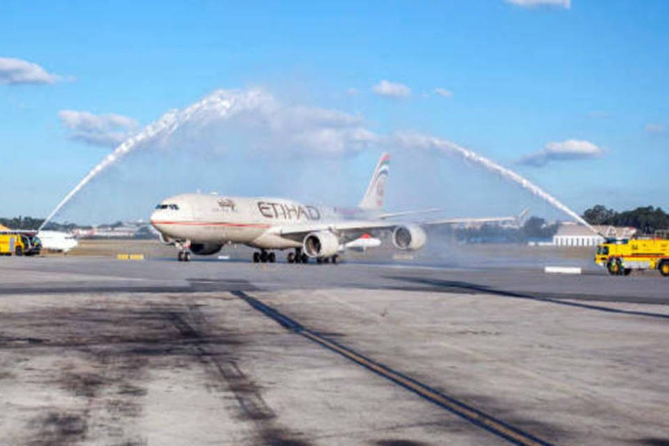 Etihad Airways, de Abu Dhabi, começa a operar no Brasil