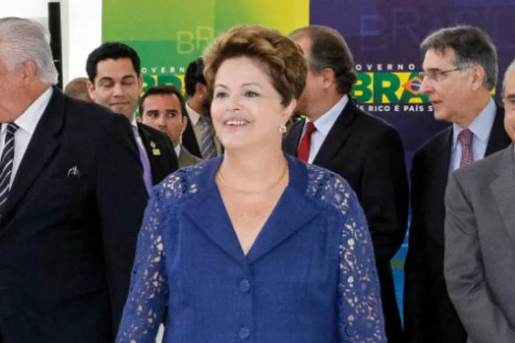 A presidente Dilma Rousseff durante o lançamento do Programa Inova Empresa (Roberto Stuckert Filho/PR)