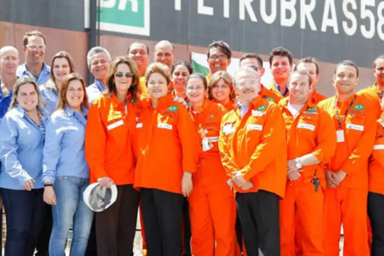 
	No primeiro m&ecirc;s do ano, a Petrobras viu cerca de 30 bilh&otilde;es de reais em valor de mercado virarem p&oacute;
 (Roberto Stuckert Filho/PR)