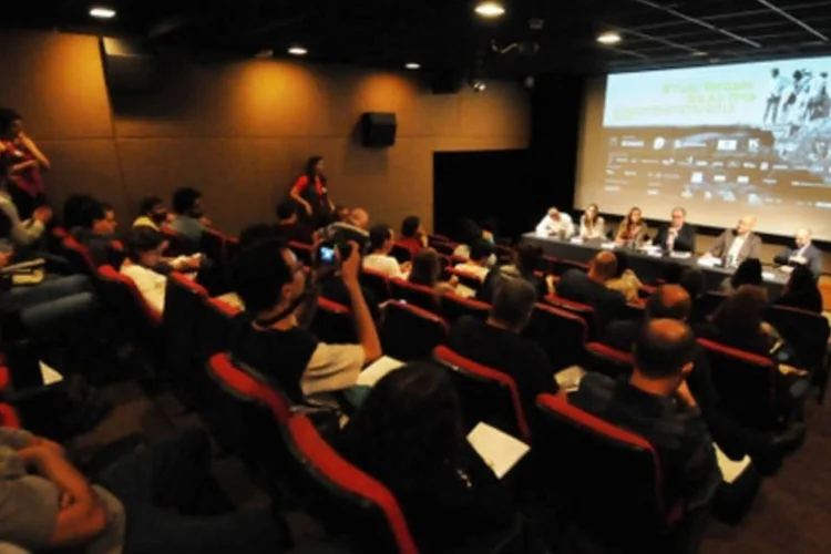 Coletiva de divulgação do festival É tudo verdade 2015 (Divulgação/ É tudo verdade)