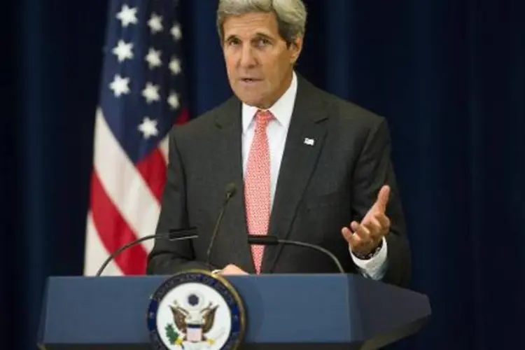 
	O secret&aacute;rio de Estado americano, John Kerry
 (Jim Watson/AFP)