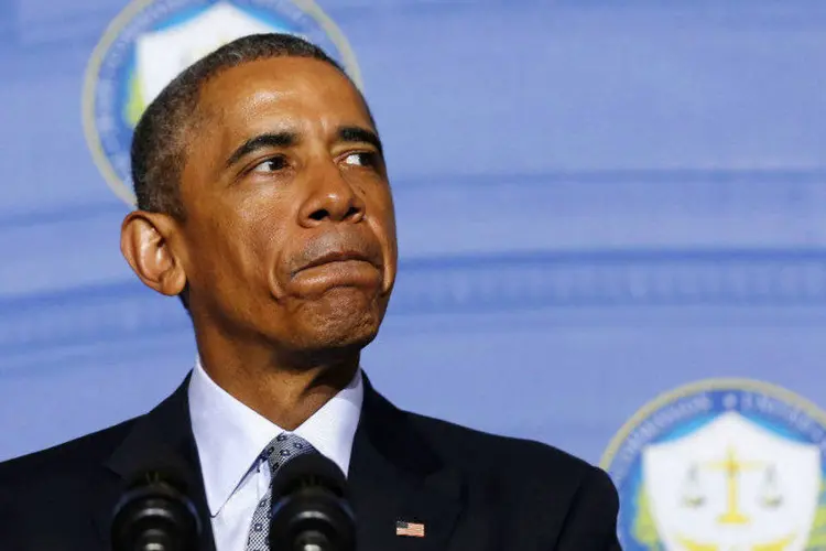 
	Barack Obama sustentou que &quot;sempre houve um tipo de sentimento antiimigrante&quot; por parte de alguns americanos
 (Larry Downing/Reuters)
