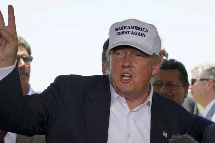 
	O pr&eacute;-candidato republicano Donald Trump: &quot;Trump demonstra que n&atilde;o precisa ser amado para ser um l&iacute;der&quot;, afirmou o vice-diretor das pesquisas de Quinnipiac
 (Rick Wilking/Reuters)