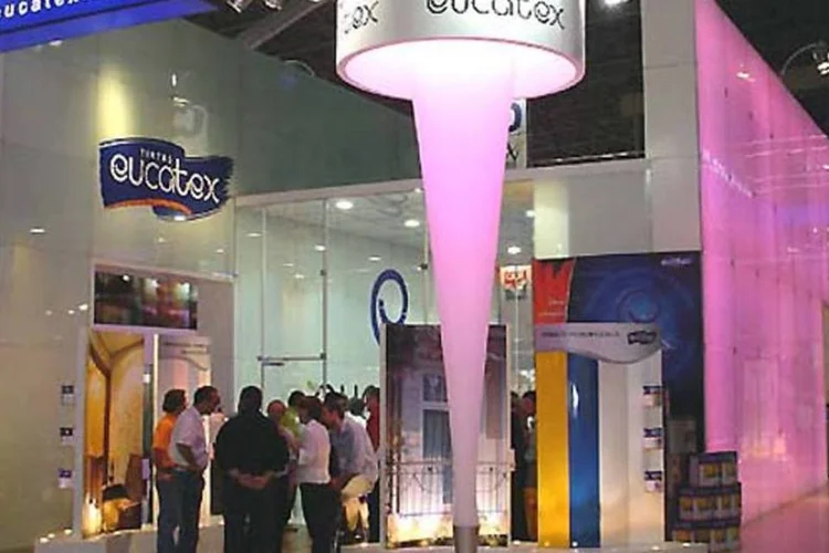 Estande da Eucatex (Divulgação)