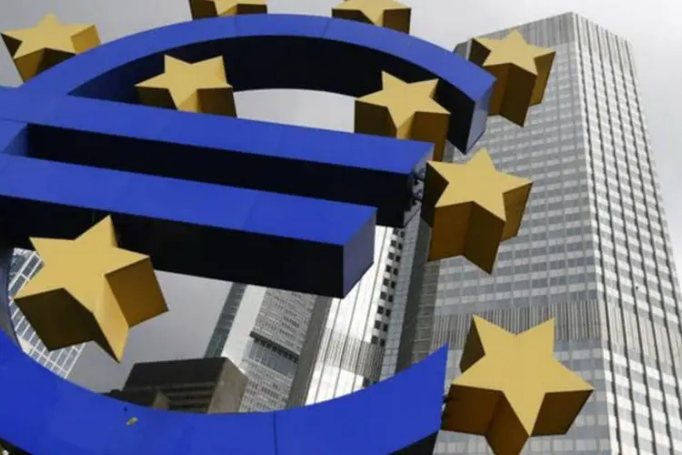 
	Zona do euro: em fevereiro, o &iacute;ndice de pre&ccedil;os caiu, passando de 0,3% em janeiro a -0,2%
 (Ralph Orlowski/Reuters)
