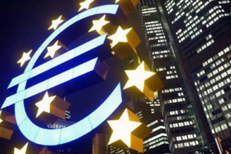 No terceiro trimestre de 2011 a Eurozona, formada pelos 17 países que adotaram o euro, cresceu 0,1%
 (Thomas Lohnes)