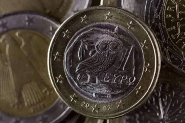 As apostas chegaram a ser, em um dado momento, de 10 a 1 pelo desaparecimento da moeda única (Joel Saget/AFP)