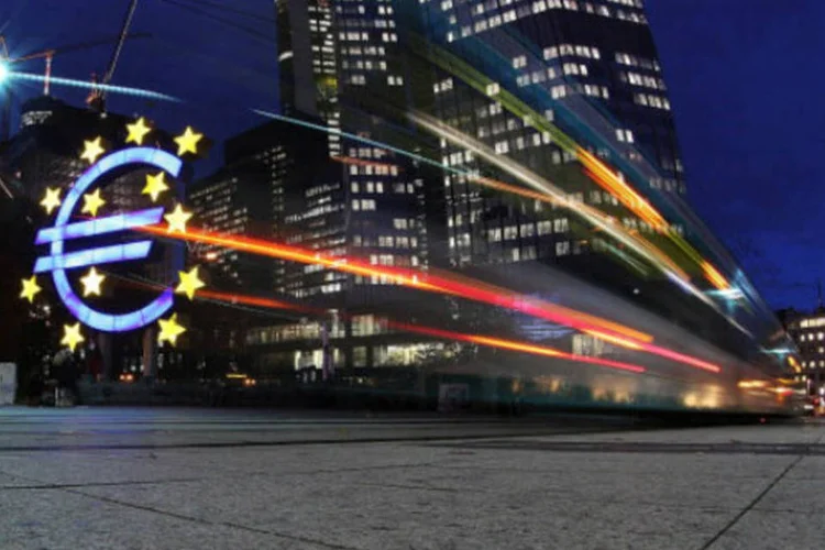 
	Pr&eacute;dio do Banco Central Europeu: &iacute;ndice mensal que avalia o sentimento do investidor no bloco monet&aacute;rio avan&ccedil;ou para -7,0 em janeiro, ante -16,8 em dezembro
 (Hannelore Foerster/Getty Images)