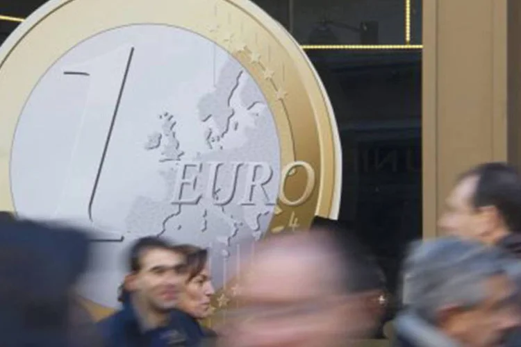 Dentro da zona do euro, cujo indicador caiu de 98,7 para 98,3, e uma das quedas mais significativas foi a da Alemanha, que recuou 0,8 ponto (AFP)