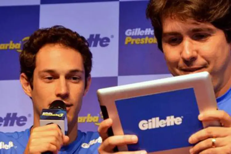 Evento de lançamento do GP da Gilette: para divulgar a nova campanha,  a NewStyle desenvolveu uma ação em que o consumidor poderá pilotar de verdade em uma pista de autorama real (Divulgação)