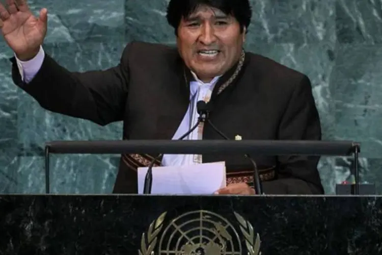 Evo Morales: presidente boliviano sonha em exportar energia nuclear (Chris McGrath/Getty Images)