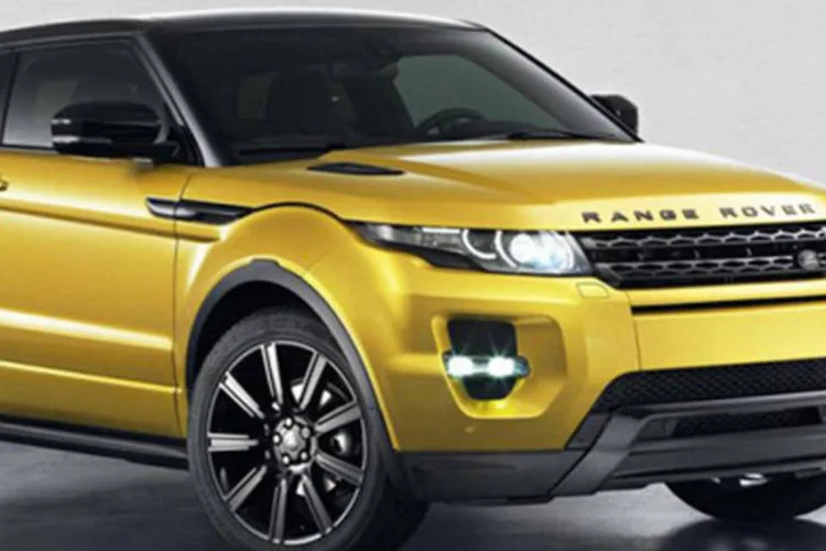 
	Evoque Sicilian Yellow: baseado na vers&atilde;o Dynamic, o Evoque Sicilian Yellow se destaca pela cor amarela exclusiva da carroceria e detalhes em preto
 (Divulgação)