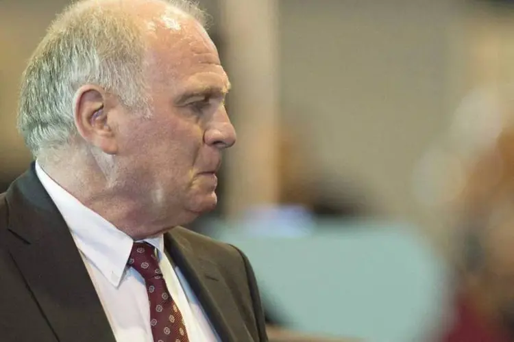 Uli Hoeness ex-presidente do Bayern de Munique: condenado por evasão fiscal (Lukas Barth/Reuters)
