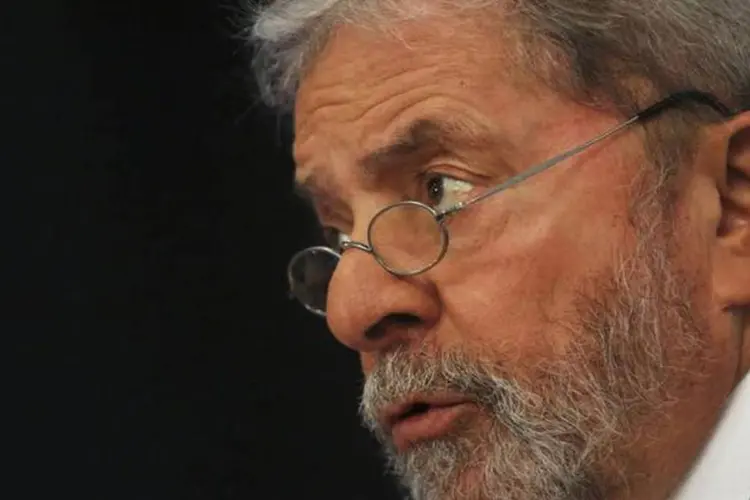 
	Ex-presidente Luiz In&aacute;cio Lula da Silva durante evento em S&atilde;o Paulo: seu instituto entrou na mira da Receita
 (Nacho Doce/ Reuters)