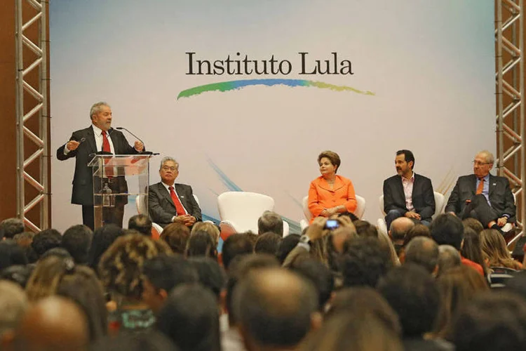 Ex-presidente Lula discursa durante o lançamento do site “O Brasil da Mudança”, em Brasília (Ricardo Stuckert/Instituto Lula)