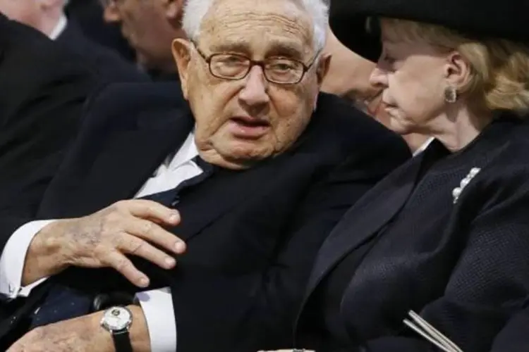 
	Henry Kissinger: Kissinger chegou a ordenar a elabora&ccedil;&atilde;o de planos para invadir Cuba
 (Kirsty Wigglesworth/Pool/Exame)