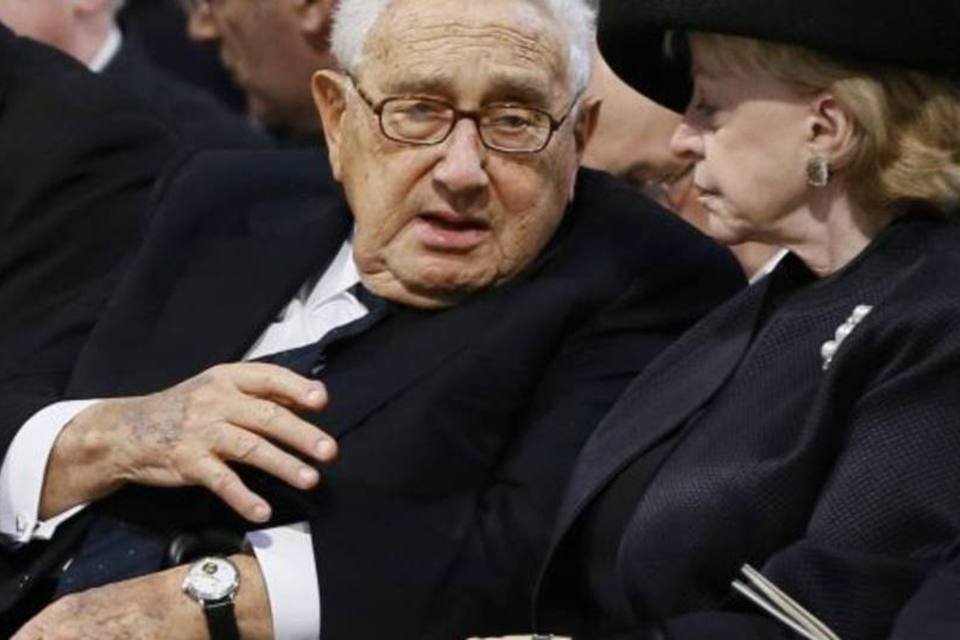 Morre Henry Kissinger: ex-secretário de Estado americano moldou política externa global  (Kirsty Wigglesworth/Pool/Exame)