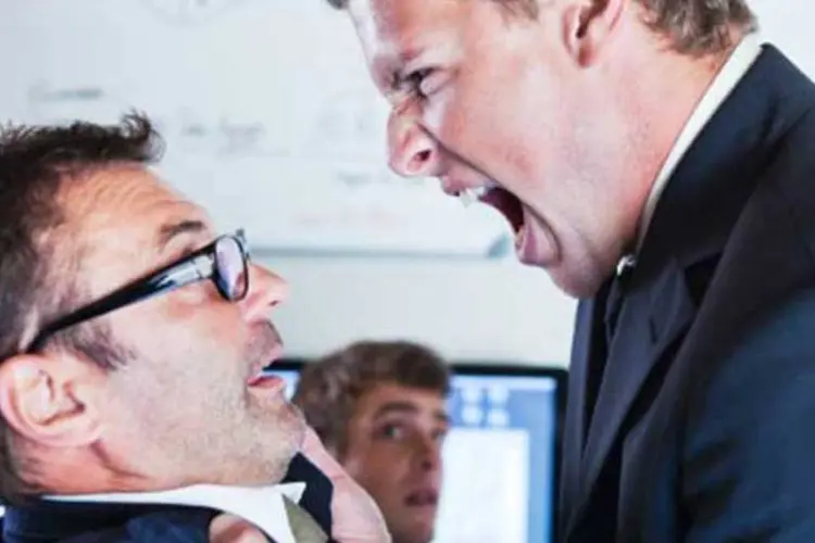 Ira: o empreendedor que briga com os funcionários faz com que o ambiente de trabalho seja de muita pressão (Getty Images)