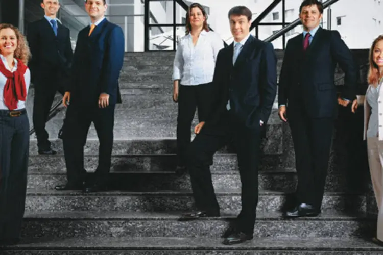 Executivos do Itaú Unibanco, na sede, em São Paulo: eles estão entre os 56 escolhidos na primeira etapa do programa (Germando Lüders/EXAME.com)