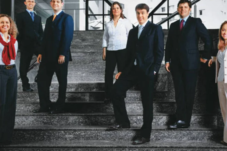 Executivos do Itaú Unibanco, na sede, em São Paulo: eles estão entre os 56 escolhidos na primeira etapa do programa (Germando Lüders/EXAME.com)
