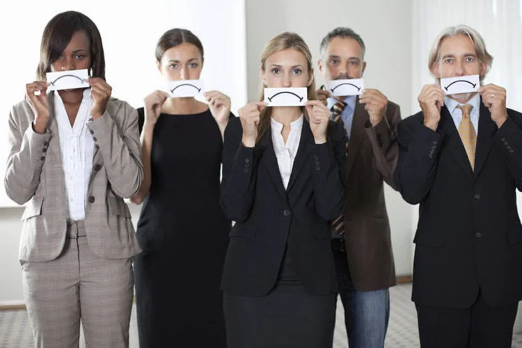 executivos tristes (Thinkstock)
