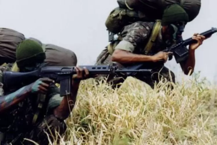 Soldados das Tropas Especiais do Exército Brasileiro: modelo da unidade brasileira será o mesmo adotado no Haiti (Exército Brasileiro/Divulgação)