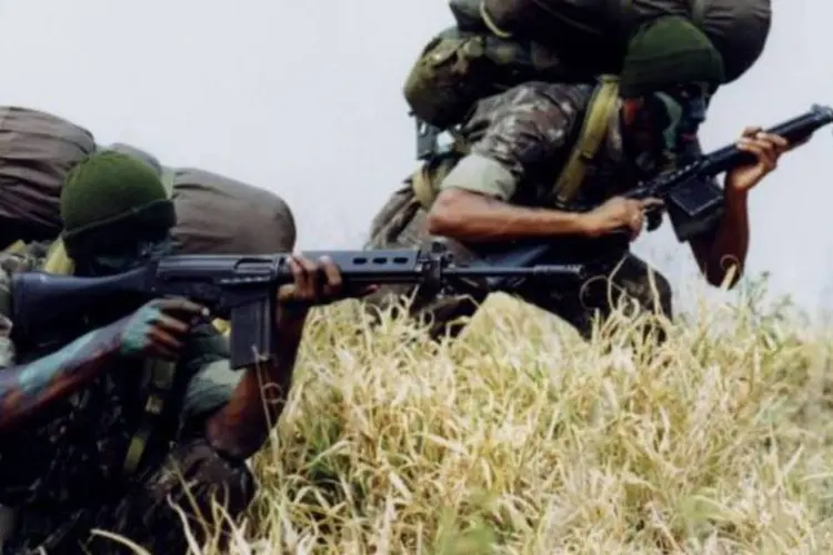 Soldados das Tropas Especiais do Exército Brasileiro (Divulgação/Exército Brasileiro)