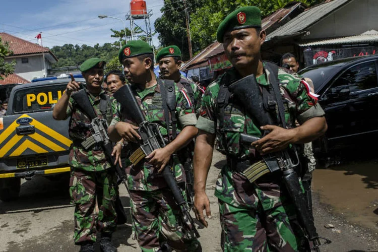 
	Ex&eacute;rcito da Indon&eacute;sia: A ordem para proibir os militares de jogar com o aplicativo durante as horas de servi&ccedil;o ser&aacute; publicada em breve
 (Ulet Ifansasti/Getty Images)