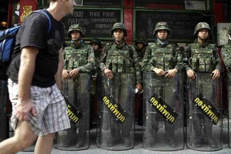 
	Ex&eacute;rcito na Tail&acirc;ndia: cerca de 6 mil pessoas morreram por conta da viol&ecirc;ncia nas prov&iacute;ncias de Pattani, Yala e Narathiwat
 (Luis Ascui/Getty Images)