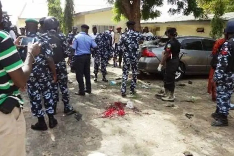 Explosão de bomba em faculdade deixa ao menos 8 mortos na Nigéria (Aminu Abubakar/AFP)