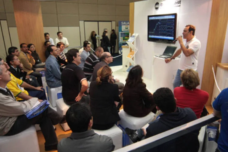 Palestra na Expo Money: maior feira de educação financeira acontece em São Paulo de 22 a 24 de setembro (Divulgação)