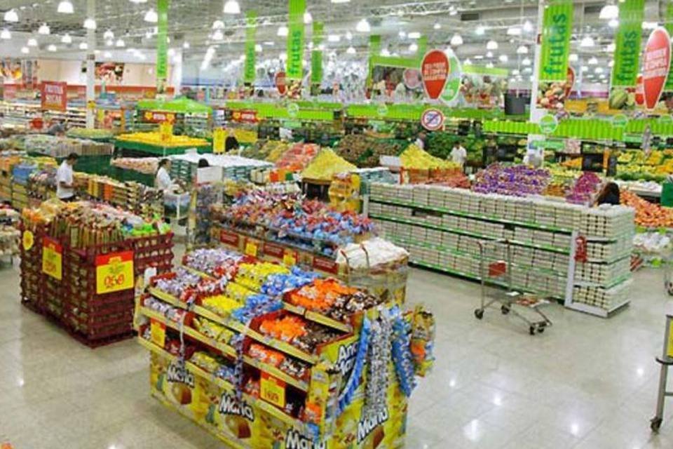 Vendas de supermercados devem crescer até 4% em 2012