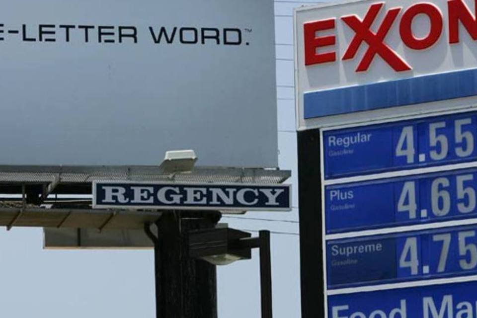 Lucro líquido da ExxonMobil cai 16% no 4º trimestre