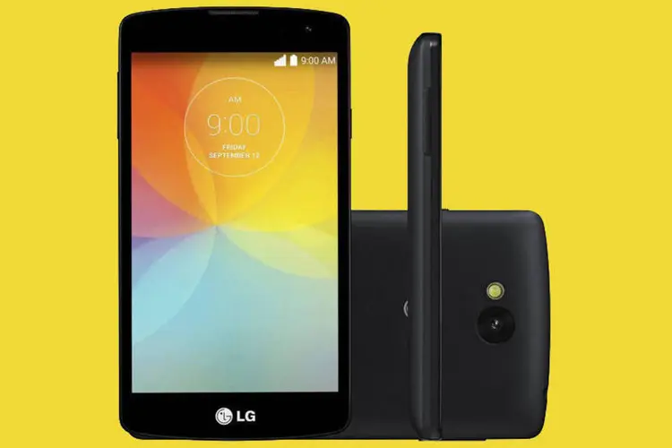 Smartphone F60 da LG (Divulgação/LG)