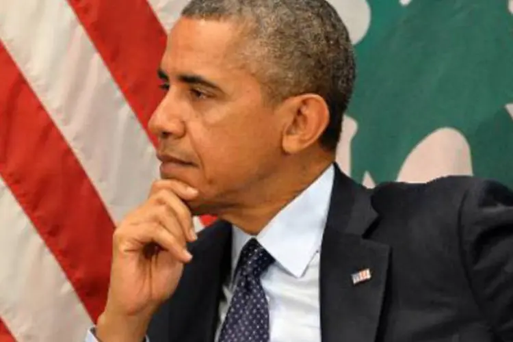 
	Barack Obama: Obama disse ser &quot;imperativo&quot; que o Ir&atilde; n&atilde;o obtenha armas nucleares, o que foi bem recebido por Netanyahu
 (AFP)
