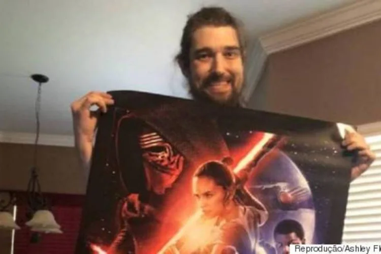 
	Daniel Fleetwood, f&atilde; fervoroso da franquia Star Wars desde a inf&acirc;ncia
 (Reprodução/Facebook)