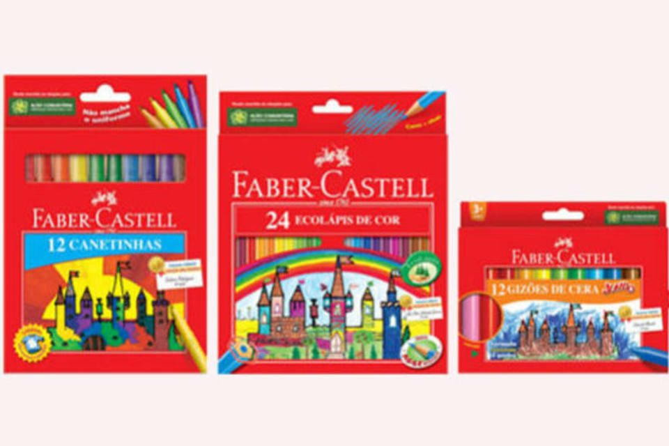 Faber-Castell lança linha desenhada por crianças