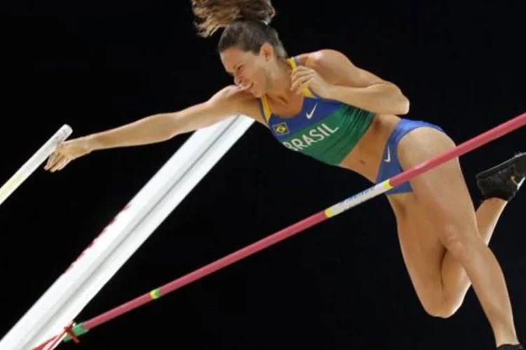 A conquista do título mundial confirmou a excelente fase de Fabiana Murer, que em 2010 já havia se destacado (Andy Lyons/Getty Images)