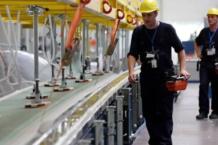 Fábrica na Alemanha: encomendas à indústria voltaram a aumentar  (Sean Gallup/Getty Images)