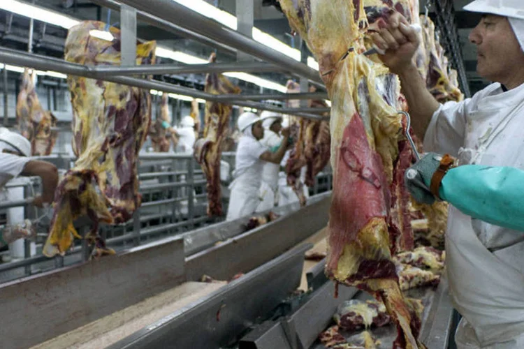 
	JBS: pagamento de dividendos aprovado pela Pilgrim&#39;s Pride Corporation ser&aacute; feito em 17 de fevereiro, levando em conta a base acion&aacute;ria de 30 de janeiro
 (Diego Giudice/Bloomberg)